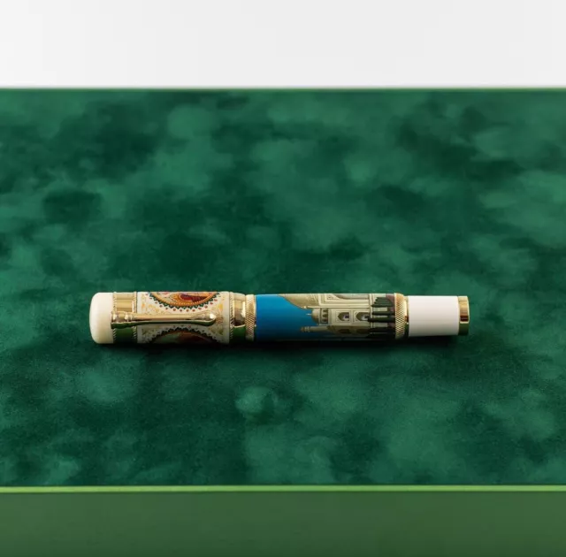 Ancora Brand New Taj Mahal Limited Edition On Only 5 Fountain Pen Box And Papers