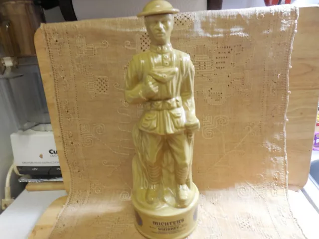 Michter's 1979 WWI "Doughboy" Decanter - PA American Legion