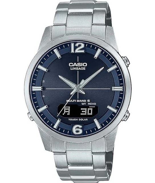 CASIO LINEAGE MOD. Ana-Digit Multiband 6 Tough Solar £191.95 - PicClick UK