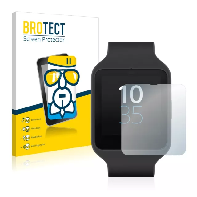 Flexible Protection Ecran Verre Film Protecteur pour Sony Smartwatch 3 SWR50