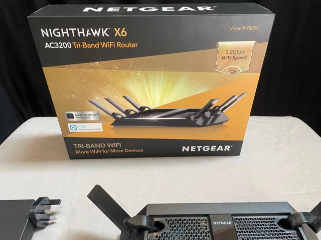 NETGEAR Nighthawk AC3200 1300 Mbps Wireless AC Router (X6R8000) 3