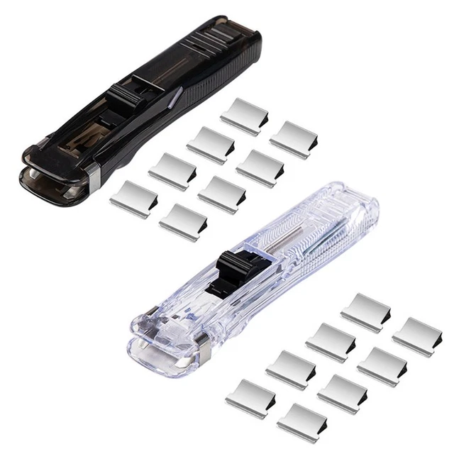 REMOVABLE FILE DOCUMENT Clips with Refillable Clamp Holder 40 Sheets ...