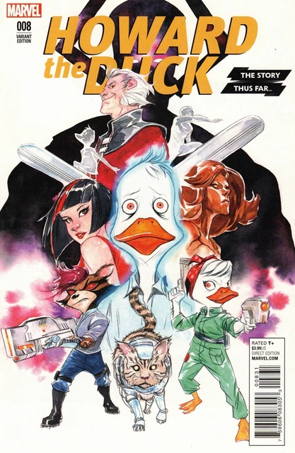 Howard the Duck #8 Dustin Nguyen Story Thus Far Variant Marvel 2016