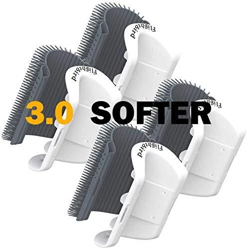 3.0 Softer Cat Self Groomer with Catnip, Dog Cat 3.0 Softer Grey (4 Pack)
