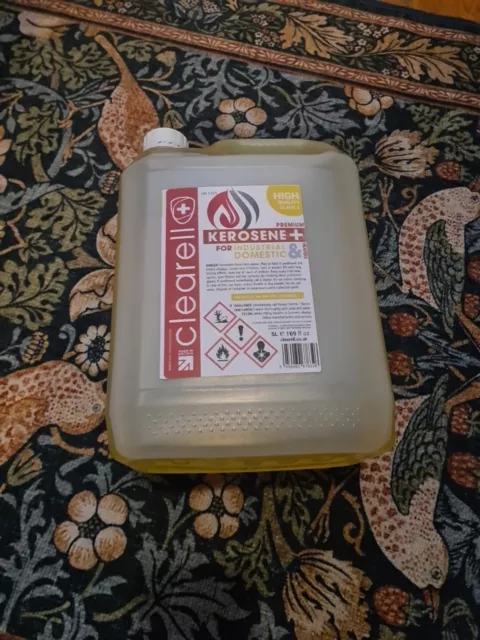 Clearell 5L Quality Kerosene Domestic Heating Oil 5 Litres COLLECTION ONLY