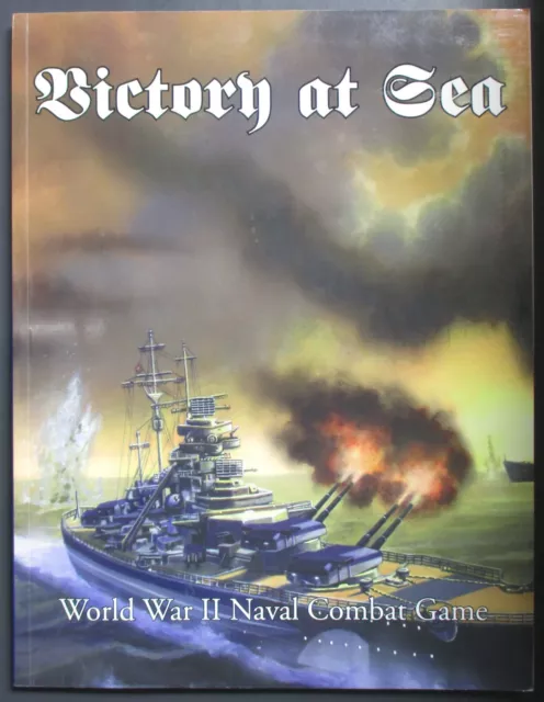 Victory at Sea World War II Naval Combat Game - Book - Pre Owned