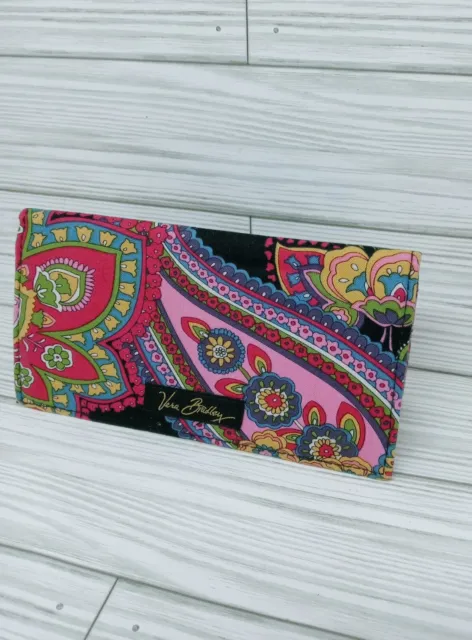 Vera Bradley Checkbook Cover Floral Paisley Pattern/ NWOT