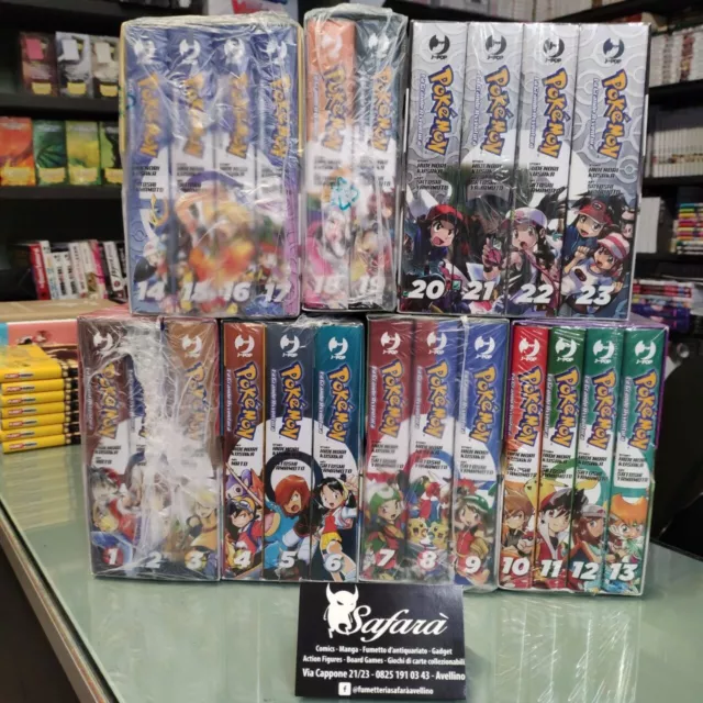 Pokemon La Grande Avventura Box 1/7 Sequenza Completa 1A23 Manga Jpop Sigillati