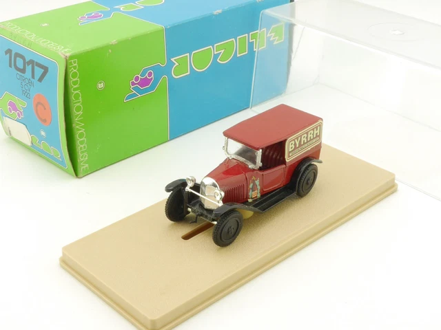 Eligor 1017C Citroen Camionnette 5 Cv 1923 Byrrh 1:43 Emballage 1606-02-89