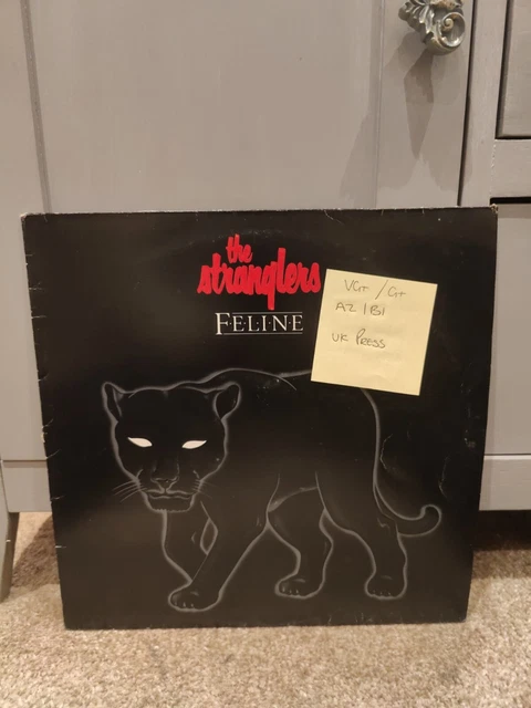 The Stranglers Feline Vinyl Record VG+/G+
