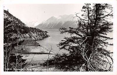 Alaska Alaska En Route Da Barca Vero Foto Cartolina c1940s 