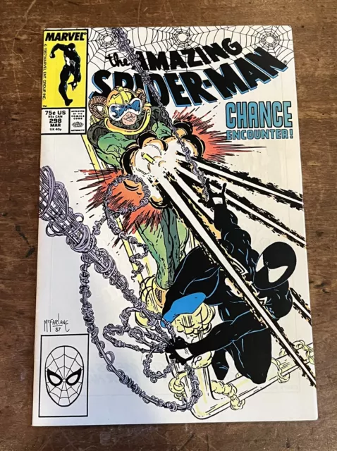 Marvel Comics AMAZING SPIDER-MAN #298 1st Todd McFarlane Venom Cameo 1988 VF/NM