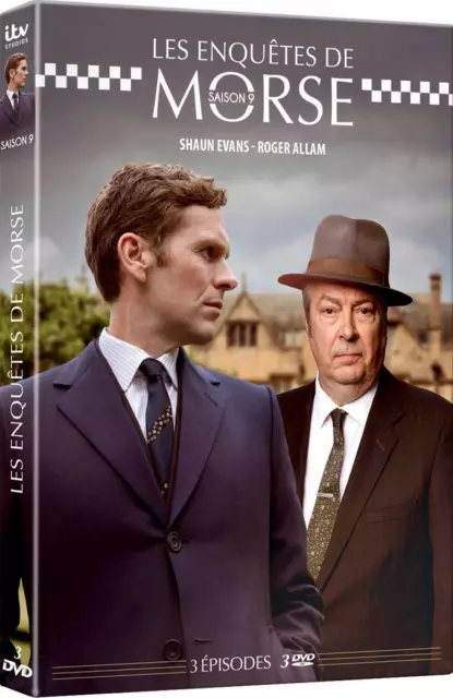 Les Enquêtes de Morse - Intégrale saison 9 - Coffret 3 DVD