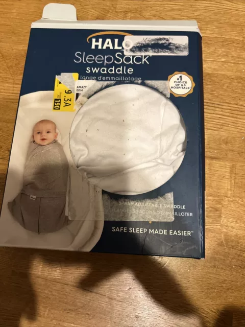 Halo Schlafsack Swaddle, 3-6 Monate, 1,5 Tog - weiß