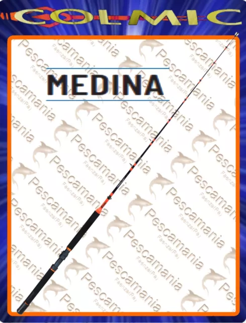 Canna traina colmic MEDINA mt 2.10 20 LBS traina costiera