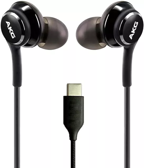 Genuine Orignal Samsung USB-C AKG Earphone for Note 20 Galaxy S22 S23 Ultra S24