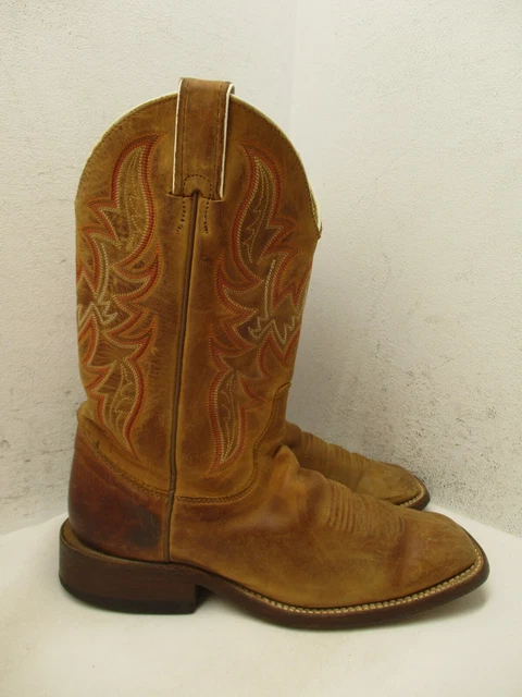 JUSTIN BENT RAIL BR733 Cowboy Boots Distressed Road Leather  display picture 1