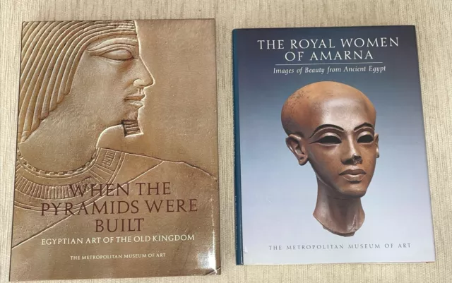 Lot HCDJ Ancient Egypt Art ROYAL WOMEN OF AMARNA & WHEN THE PYRAMIDS WERE BUILT