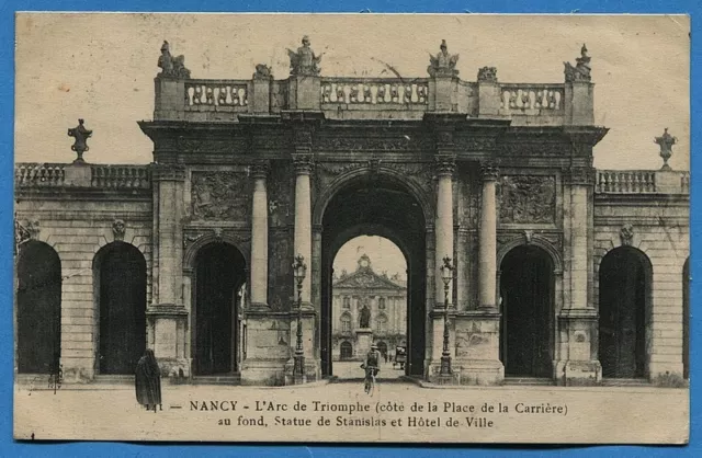 CPA: NANCY - L'Arc de Triomphe (côté de la Place de la Carrière)... / 1925