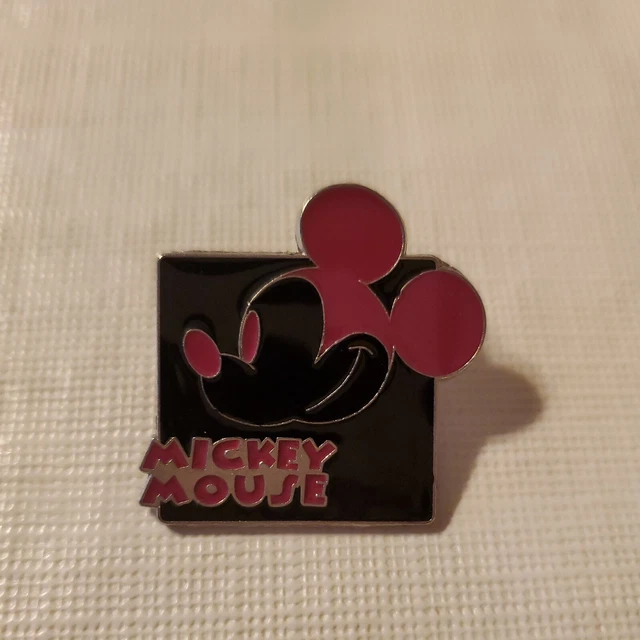 MICKEY MOUSE EXPRESSIONS Series Smiling Pink Individual Disney Trading