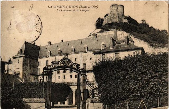 CPA AK La ROCHE-GUYON - Le Chateau et le Donjon (519611)