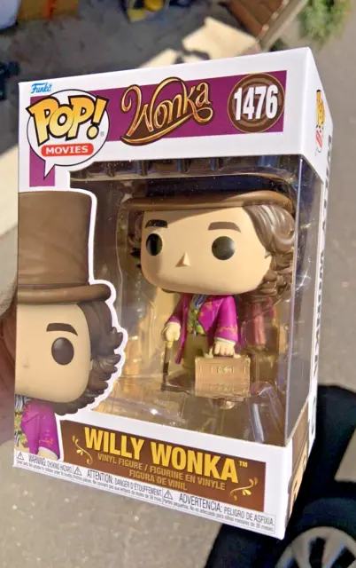 Timothee Chalamet Authentic Autographed Willy Wonka 1476 Funko Pop Fig