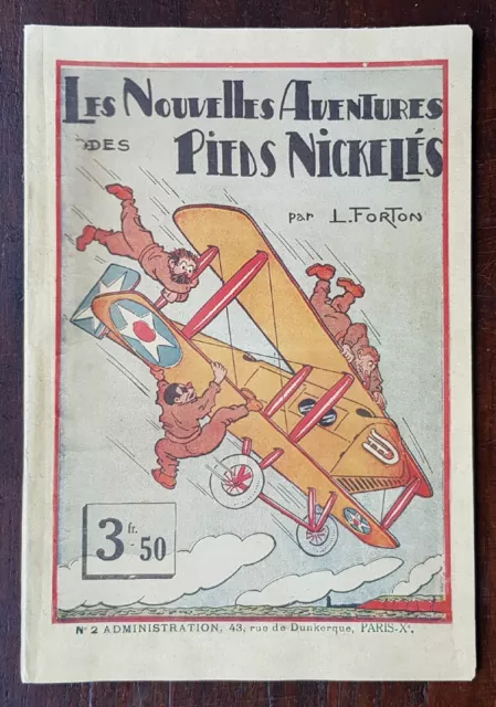 LES PIEDS NICKELES n°2 "Toujours de nouveaux exploits" AVG EO de 1933