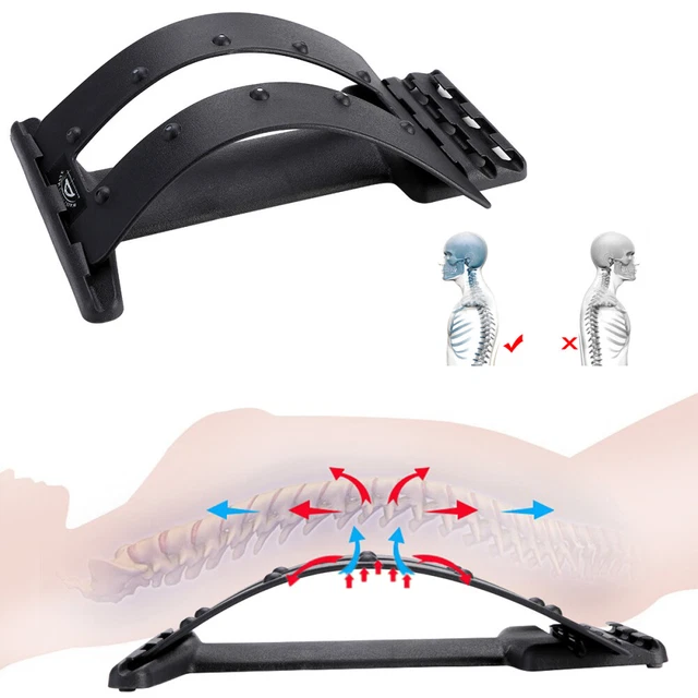 SPINE DECK ORTHOPAEDIC Back Lumbar Sciatica Nerve Stretcher Massager