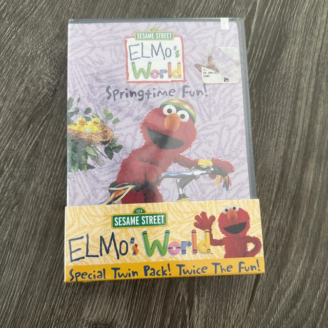 SESAME STREET ELMO'S World Springtime Fun + The Great Outdoors 2 Pack ...
