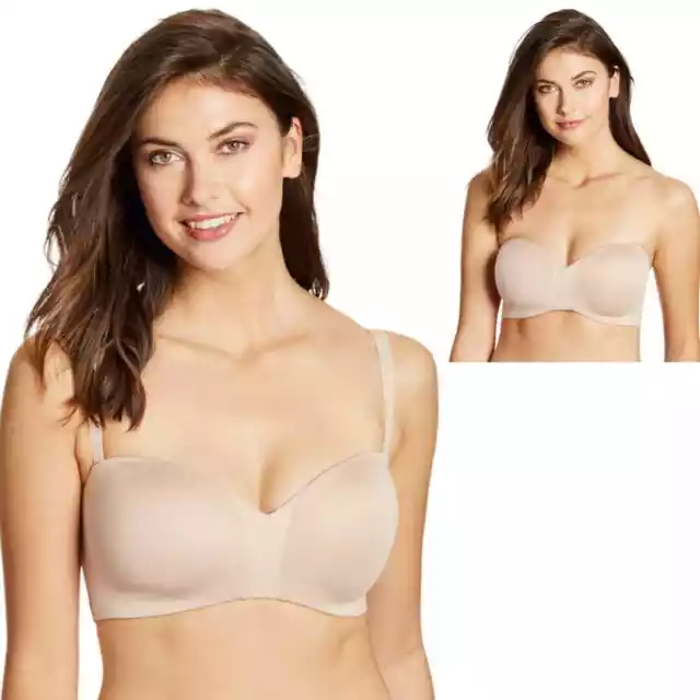 MAIDENFORM I FIT Strapless Buster Bra Self Expressions 5841 size 36B A1078  $12.50 - PicClick