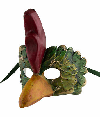 Mask from Venice Hen Rooster IN Paper Mache Crafts Handmade 22471 V5 2