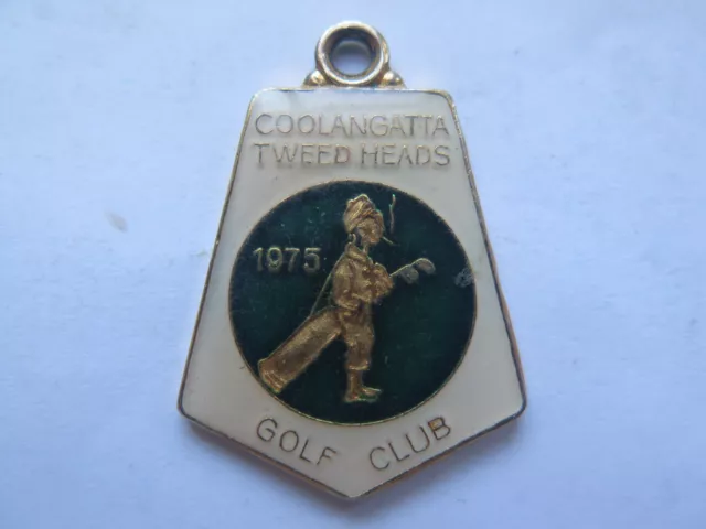 1975 Coolangatta Tweed Heads Golf Club Members Badge New South Wales