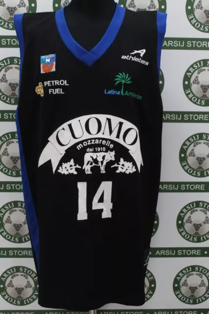 Maglia Basket canotta LATINA MATCH WORN shirt maillot trikot jersey