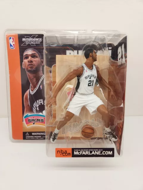 Tim Duncan Action Figure Variant NBA Series 1 New McFarlane Sports Amricons