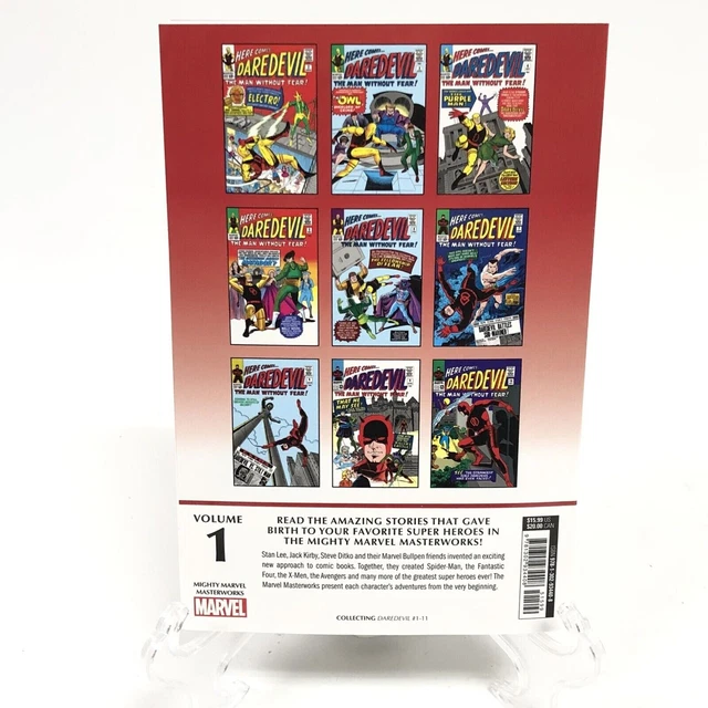 Daredevil Mighty Marvel Masterworks Vol 1 Cho Cover New GN-TPB Paperback 3