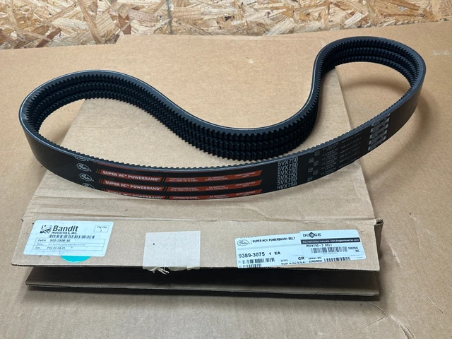 Bandit 900-1908-36 3/5VX750-3 Cutter Wheel Belt Gates Super HC 93893075
