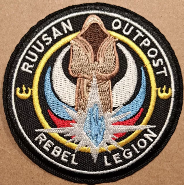 Star Wars Ruusan Outpost Rebel Legion embroidered Iron on patch