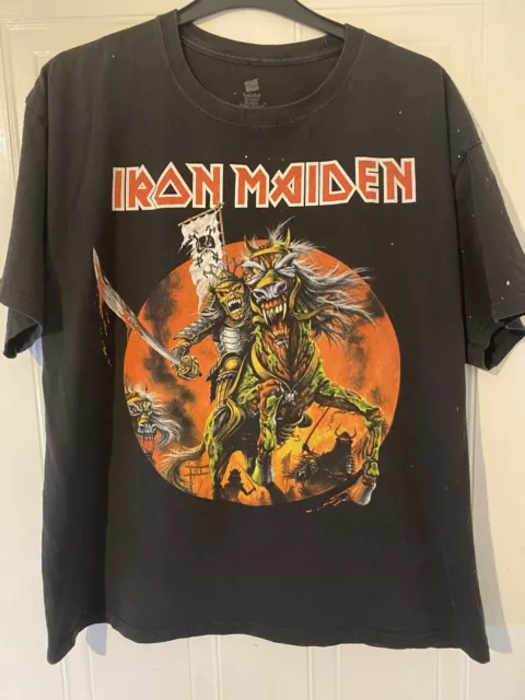 Iron Maiden XL Vintage The Final Frontier World Tour 2011 Japanese Event T Shirt
