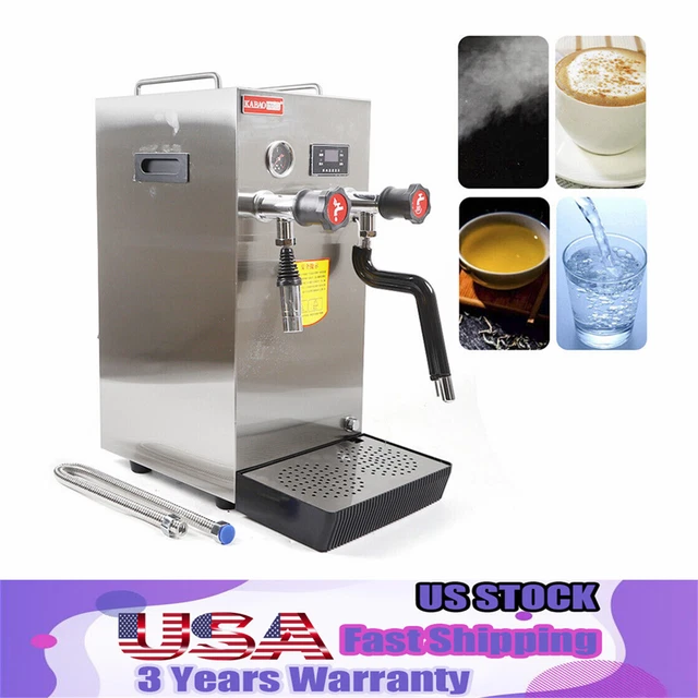 Commercial Milk Frother Full-Automatic Steam Boiling Water Frothing Machine 8L
