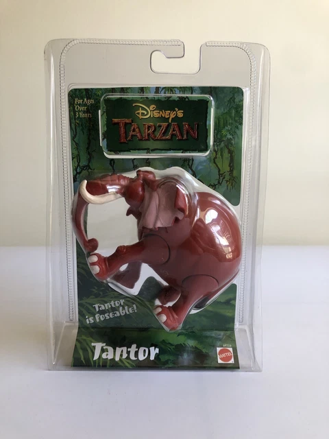 Figurines Clairet France Tarzan Et Cheeta - Zoo Vintage, Années 1950, Rare