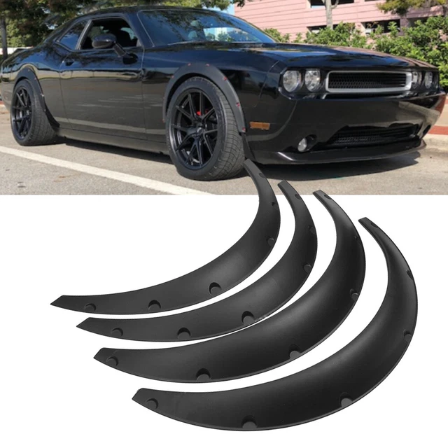 FENDER FLARES OVER Wide Body Kit Wheel Arches Cover For Dodge Charger
