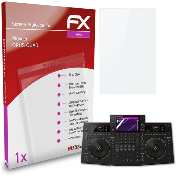 Film Verre Trempé DJS-1000 AtFoliX Film Blindé Compatible Avec L'armure De Protection Pioneer XDJ Rx2 9h Hybride Verre Film Verre Trempé 9H Film Verre Trempé DJS-1000 AtFoliX Film Blindé Compatible Avec L'armure De Protection Pioneer XDJ Rx2 9h Hybride Verre Film Verre Trempé 9H