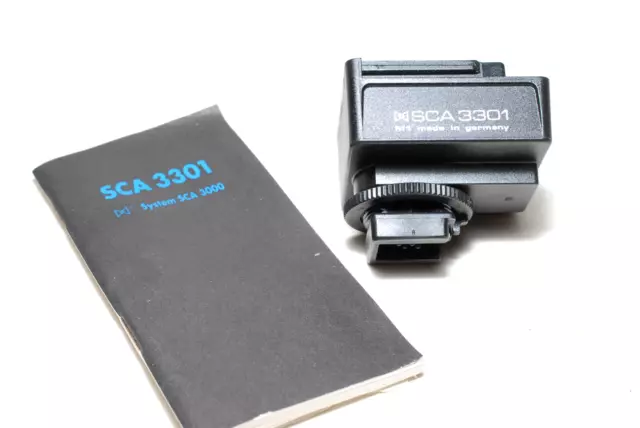 Metz flash adapter SCA3101 M2 Minolta Dynax analog TTL SCA3000 system (mint condition)