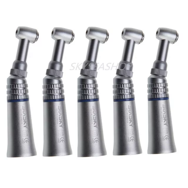 5pcs NSK Style Dental Slow Low Speed Handpiece Push Button Contra Angle Sale UK