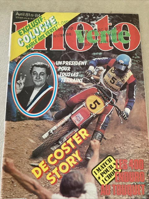 MAGAZINE MOTO VERTE N°7 Novembre 1974 EUR 25,00 - FR