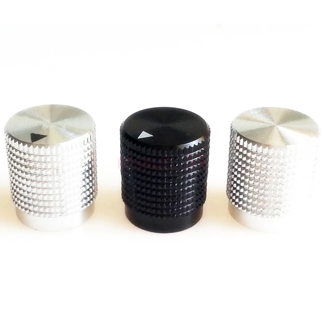 Aluminum Potentiometer Knob 14X16mm Button for Guitar Amp Effect Pedal HIFI DIY
