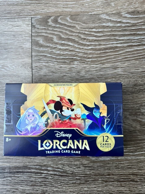 Disney Chapter 1 Collection Box DISNEY LORCANA: THE First Chapter Booster Box - 24 Packs (In Hand Still ...