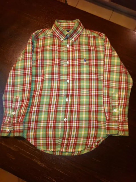 Camicia bambino POLO RALPH LAUREN  Taglia 5 ANNI Shirt Kids