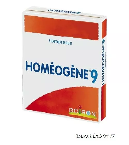 Homeogene 9 Boiron- Sore and Dry Throat,Hoarseness -homeopathic remedy-60tabs