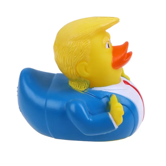 1PC DONALD TRUMP Duck Rubber PVC Duck Bath Squeaky Baby Kids Animals Floats  kx £4.85 - PicClick UK